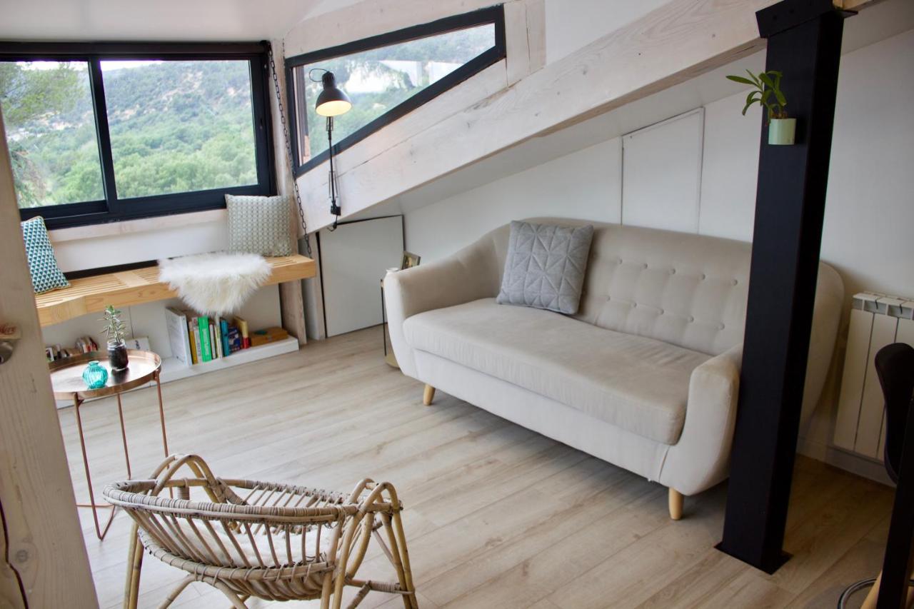 Appartement Sur Les Toits, Tres Jolie Vue Provence Gréoux-les-Bains Exteriör bild