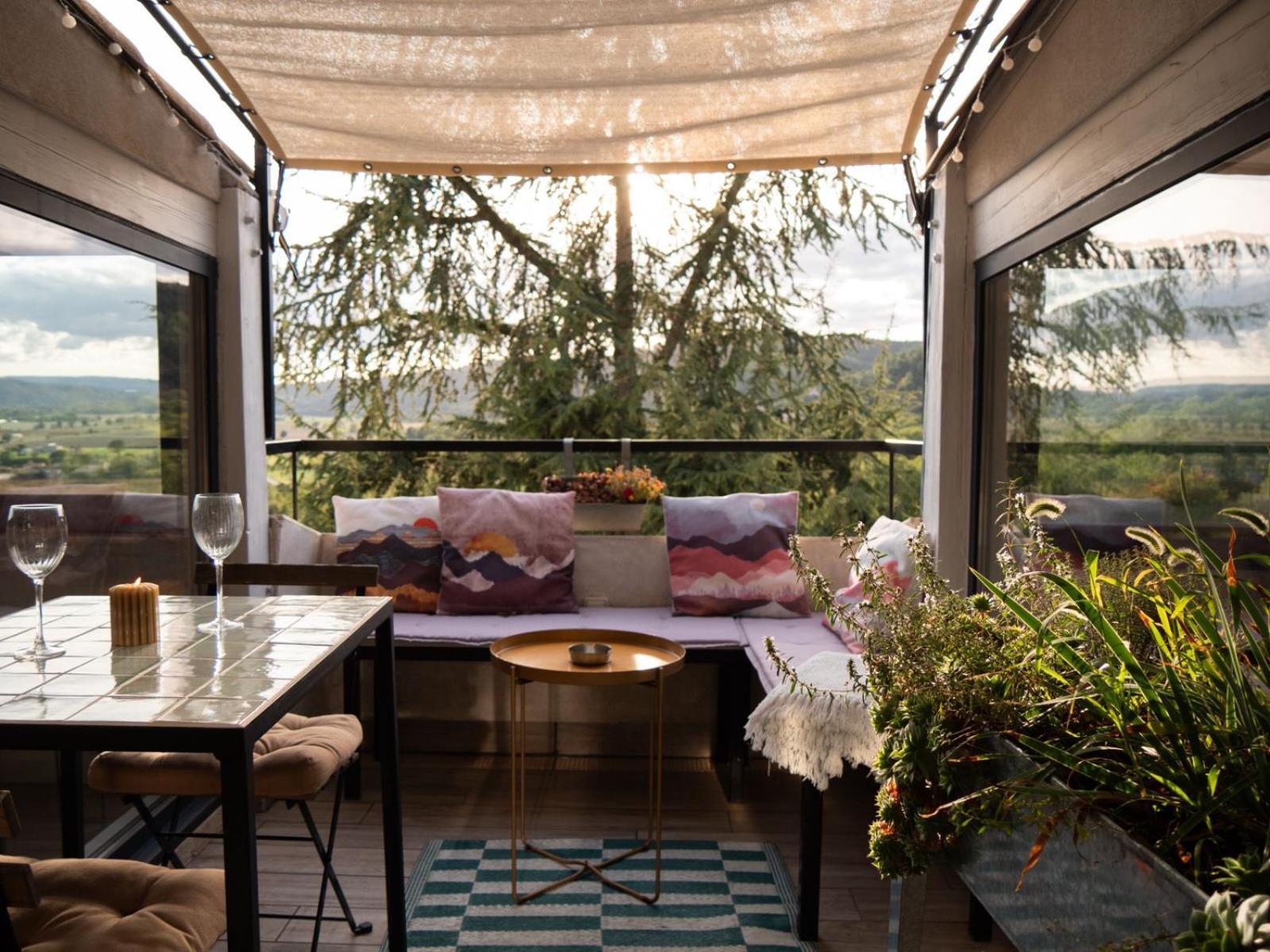 Appartement Sur Les Toits, Tres Jolie Vue Provence Gréoux-les-Bains Exteriör bild
